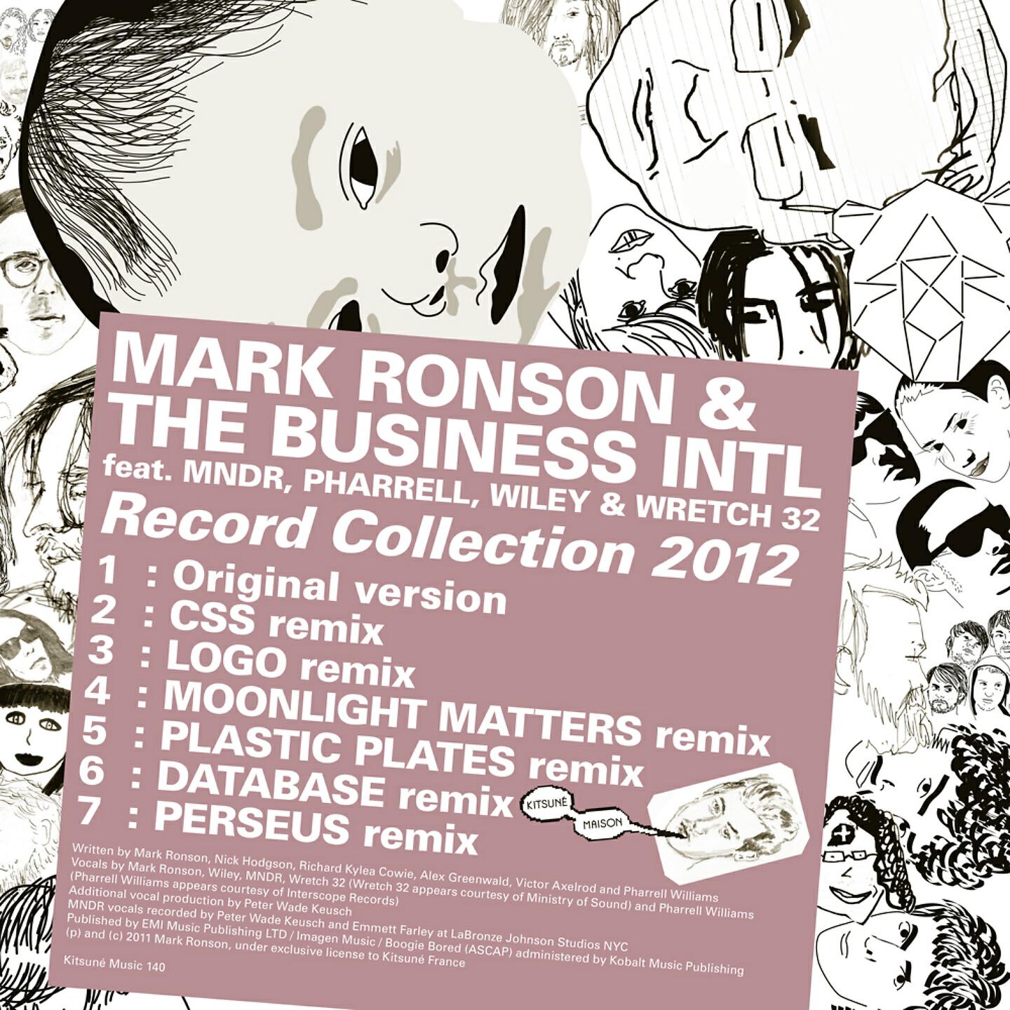 Mark Ronson - Record Collection 2012 (Moonlight Matters Remix)