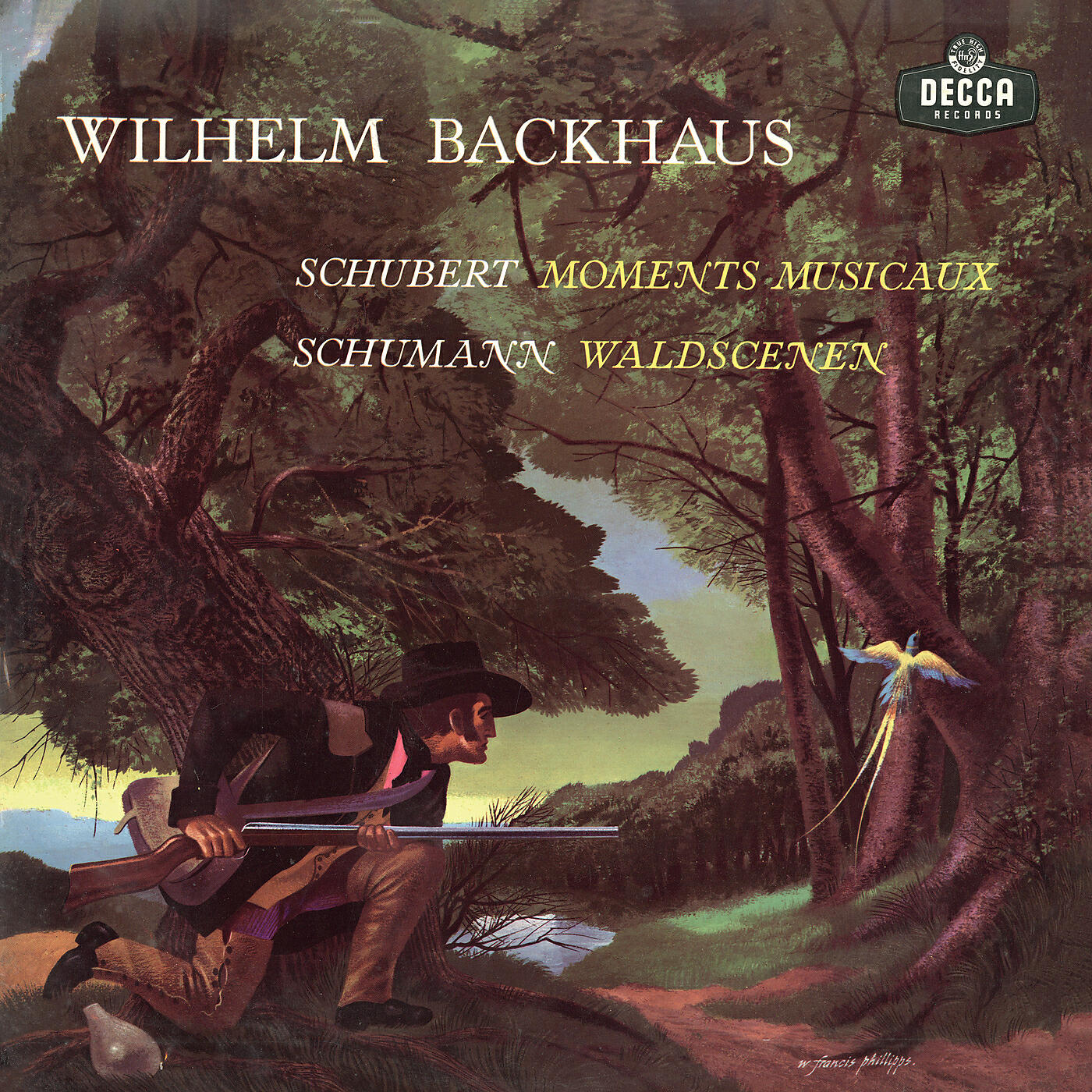Wilhelm Backhaus - Schumann: Waldszenen, Op. 82 - 6. Herberge