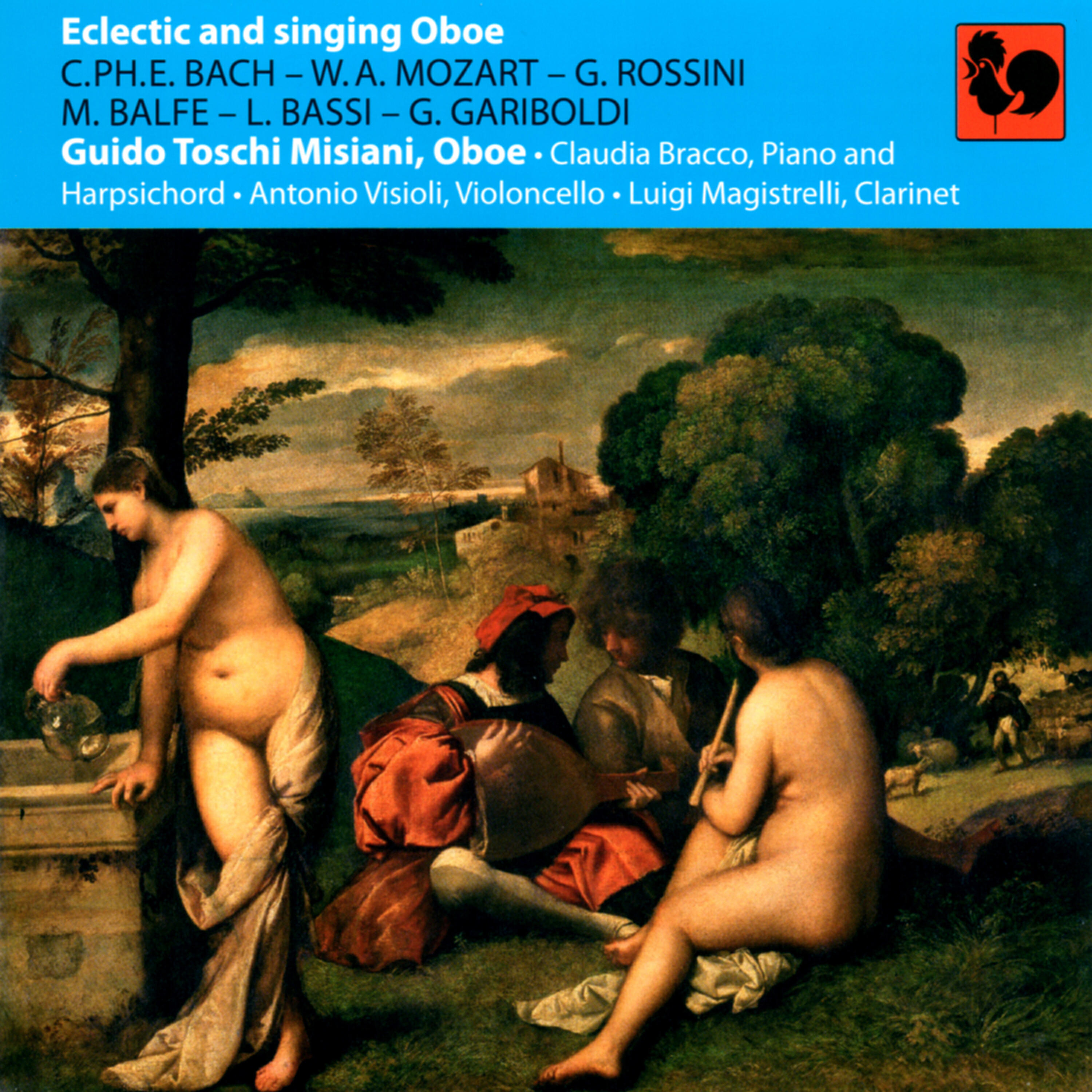 Guido Toschi Misiani - Variations for Clarinet & Orchestra in C Major (Oboe & Piano)