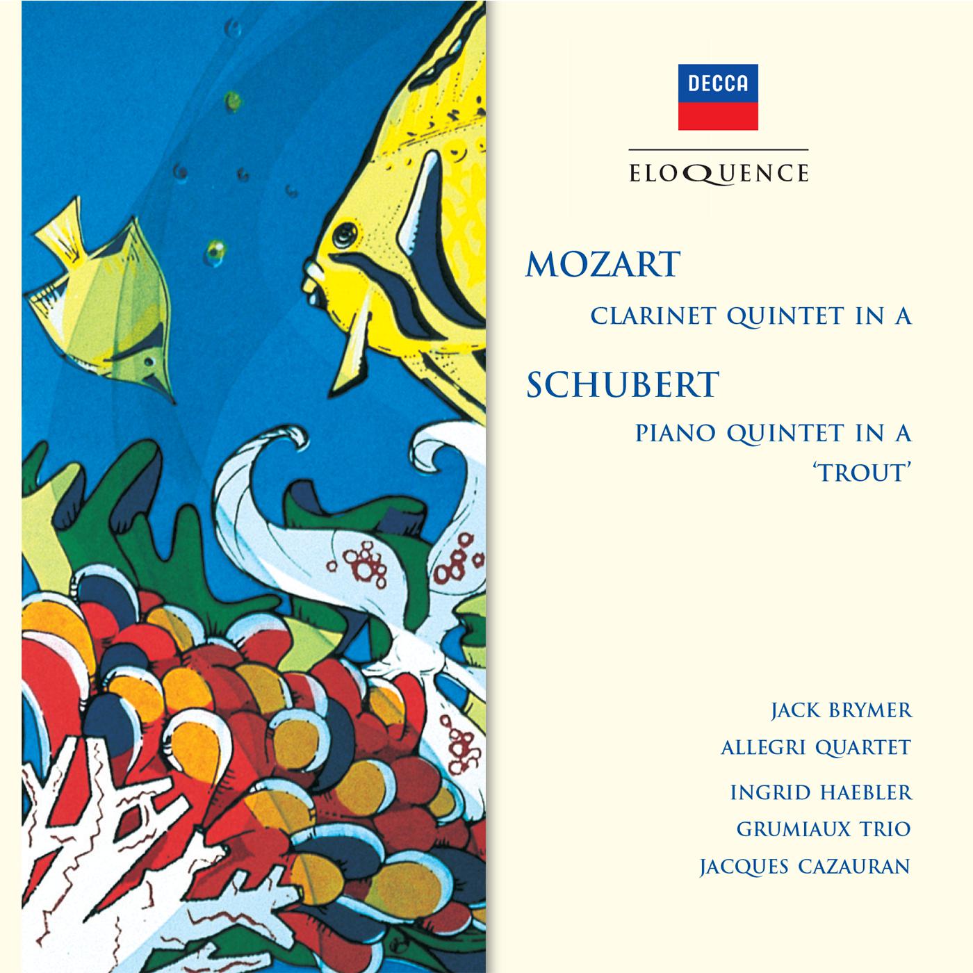 Jack Brymer - Mozart: Clarinet Quintet in A, K.581 - 4. Allegretto con variazioni