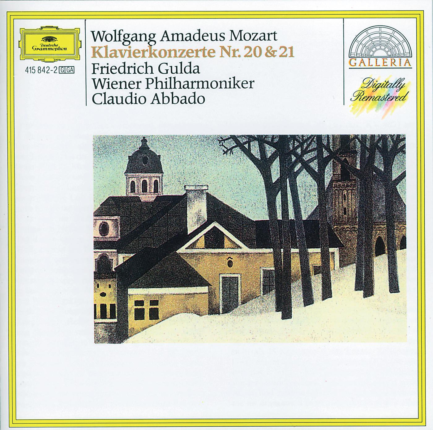 Friedrich Gulda - Mozart: Piano Concerto No. 21 in C Major, K. 467 - II. Andante