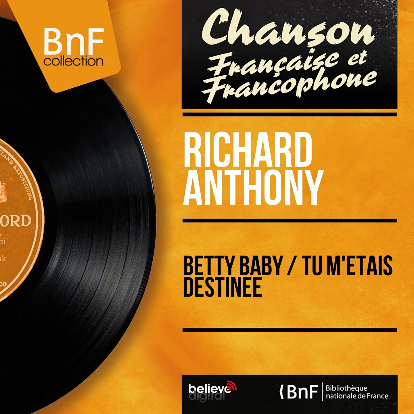 Richard Anthony - Tu m'étais destiné