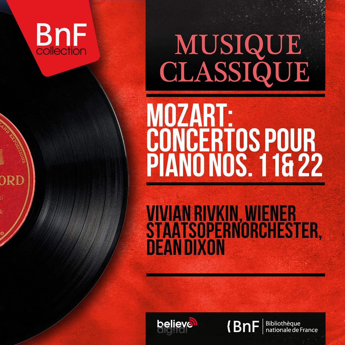 Vivian Rivkin - Piano Concerto No. 11 in F Major, K. 413: I. Allegro