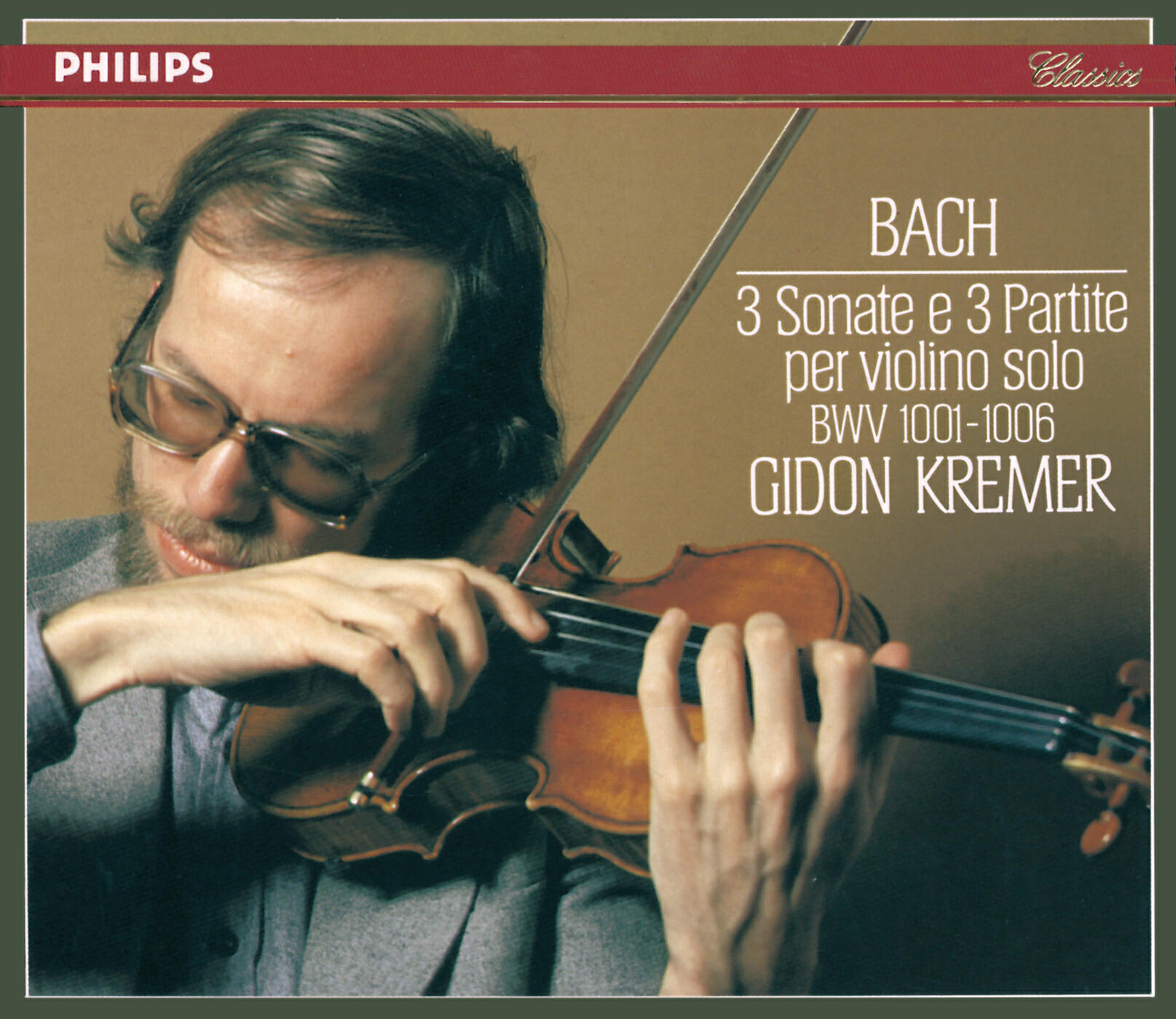 Gidon Kremer - J.S. Bach: Sonata for Violin Solo No.1 in G minor, BWV 1001 - 1. Adagio