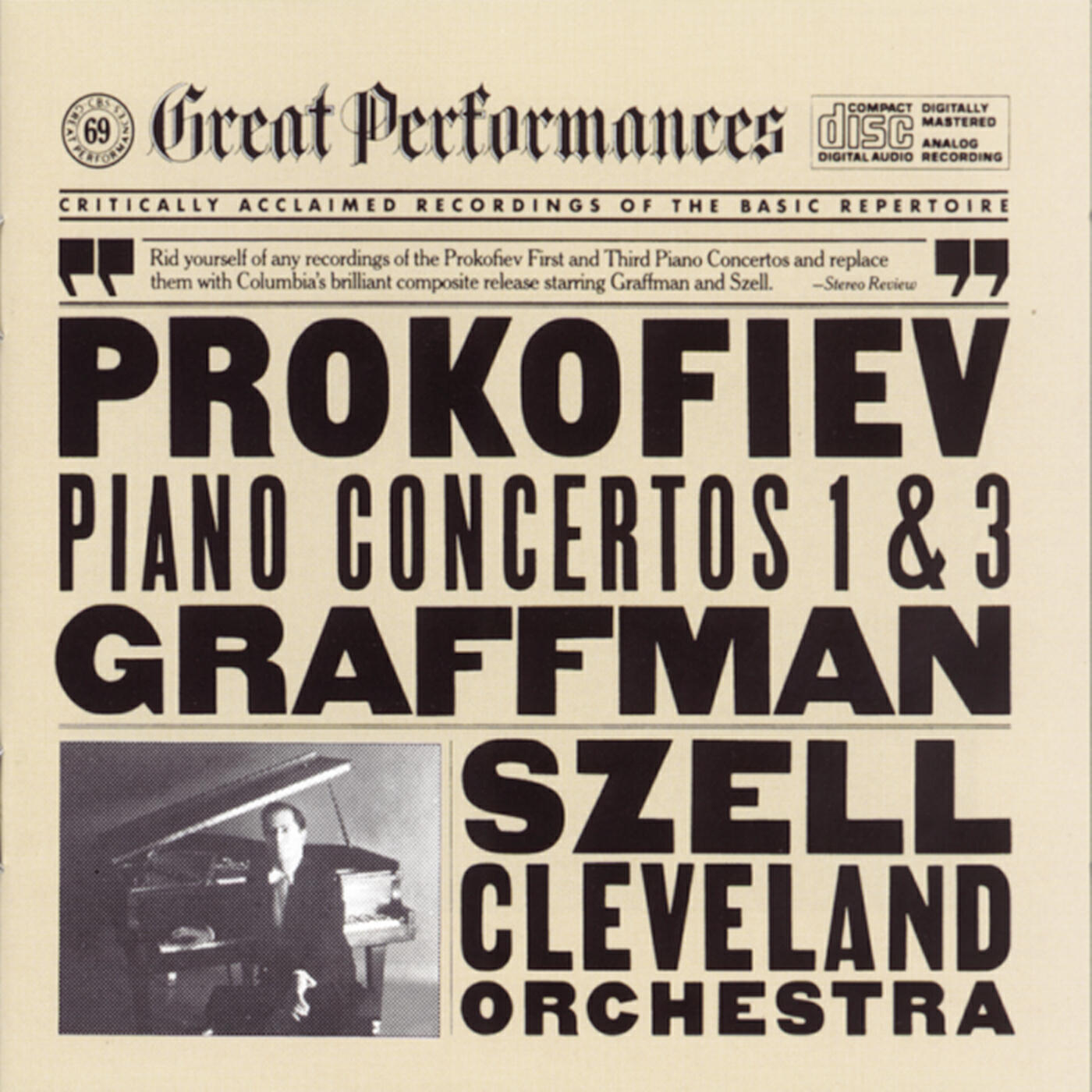 George Szell - Piano Concerto No. 3 in C Major, Op. 26: II. Tema con variazioni. Andantino