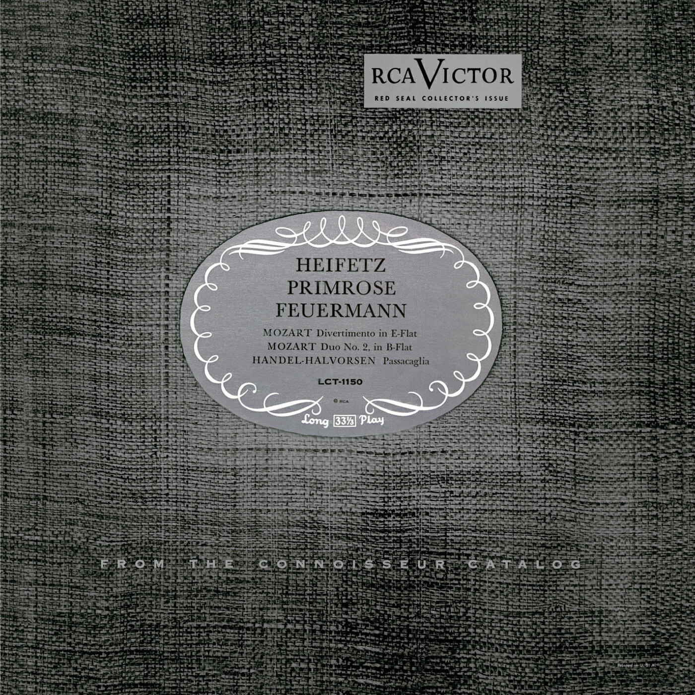 Jascha Heifetz - Harpsichord Suite No. 7 in G Minor: Passacaglia, No. 6