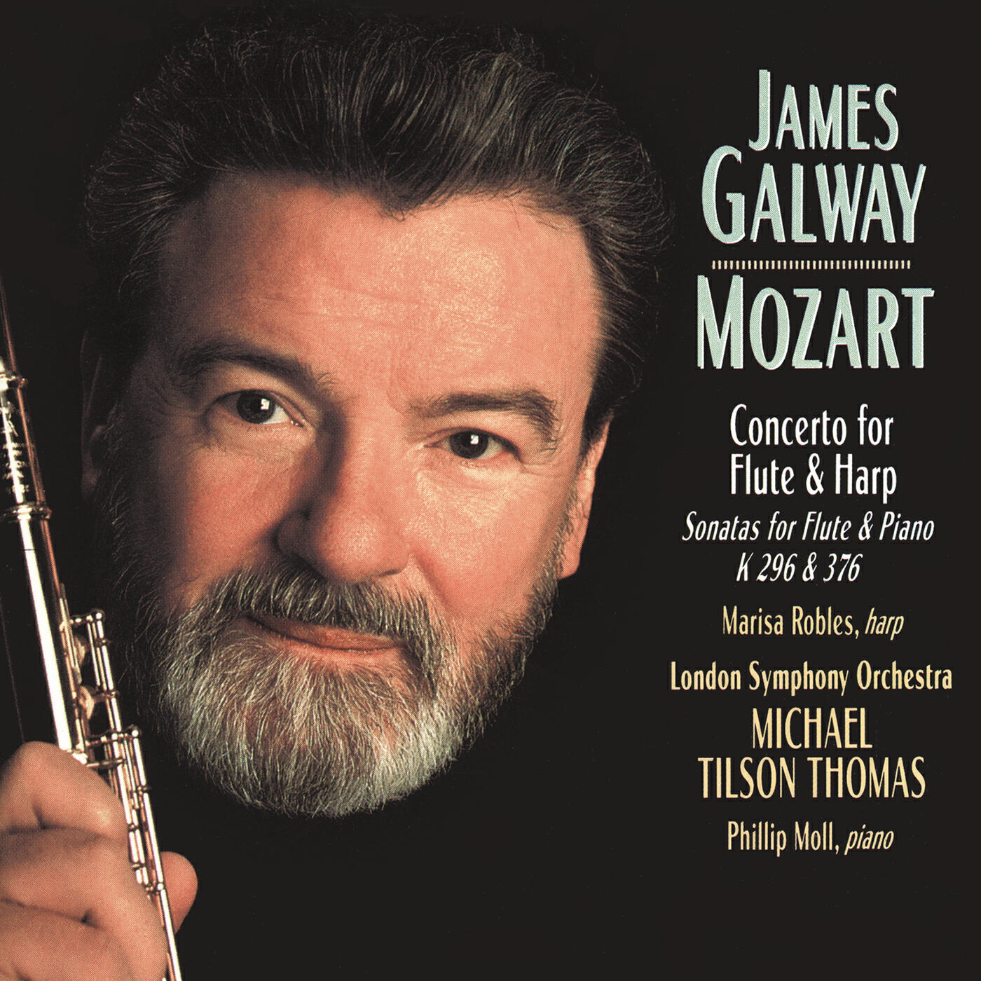 James Galway - Sonata for Flute and Piano, K. 296: II. Andante sostenuto