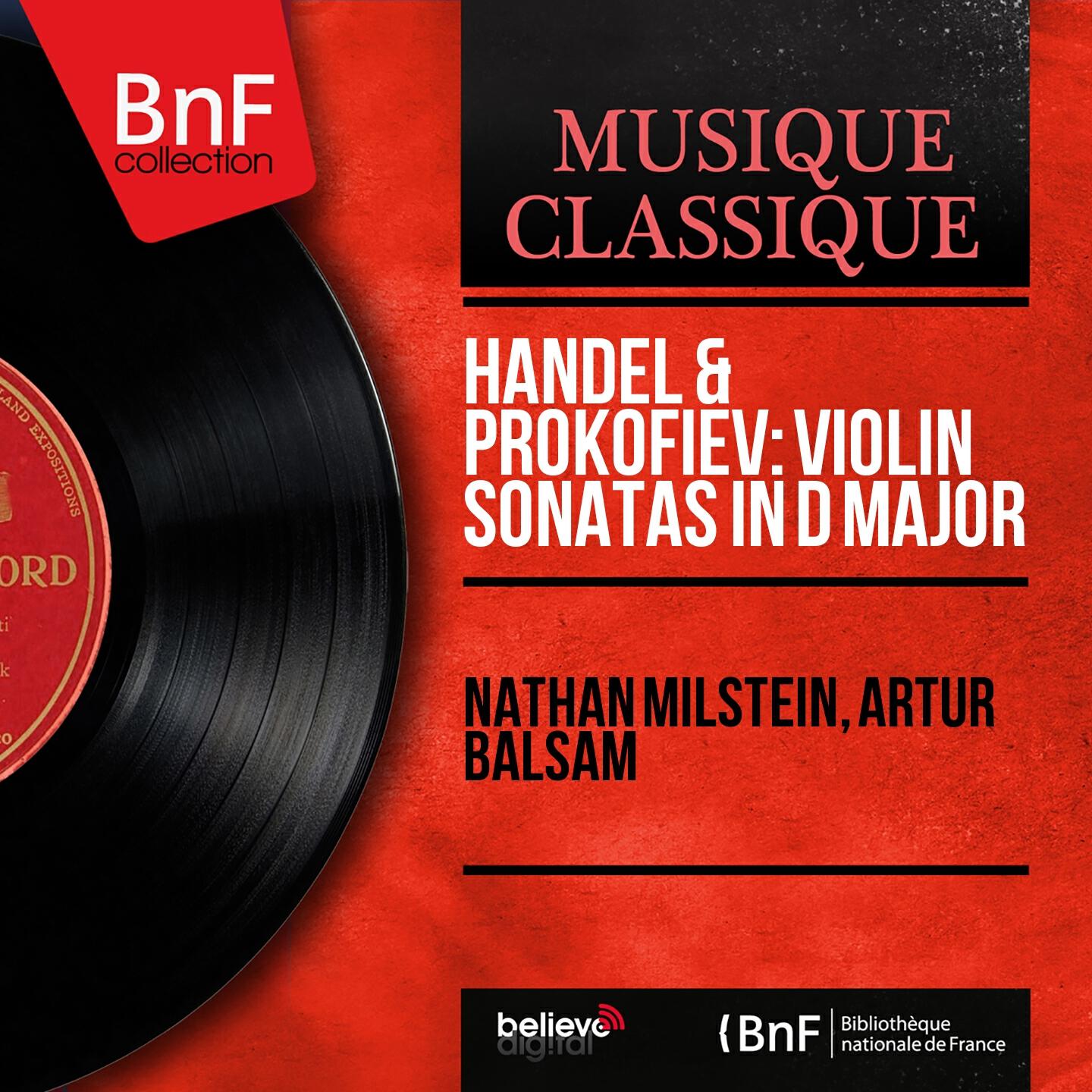 Nathan Milstein - Violin Sonata in D Major, Op. 1 No. 13, HWV 371: I. Adagio