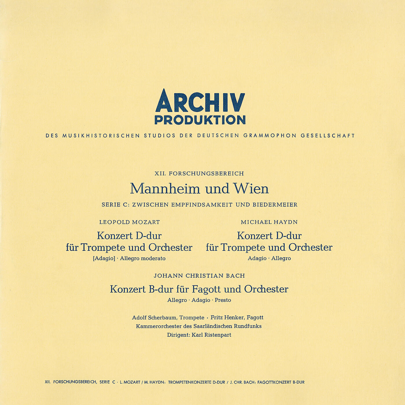 Adolf Scherbaum - Telemann: Trumpet Concerto In D, TWV 51:D7 - 2. Allegro