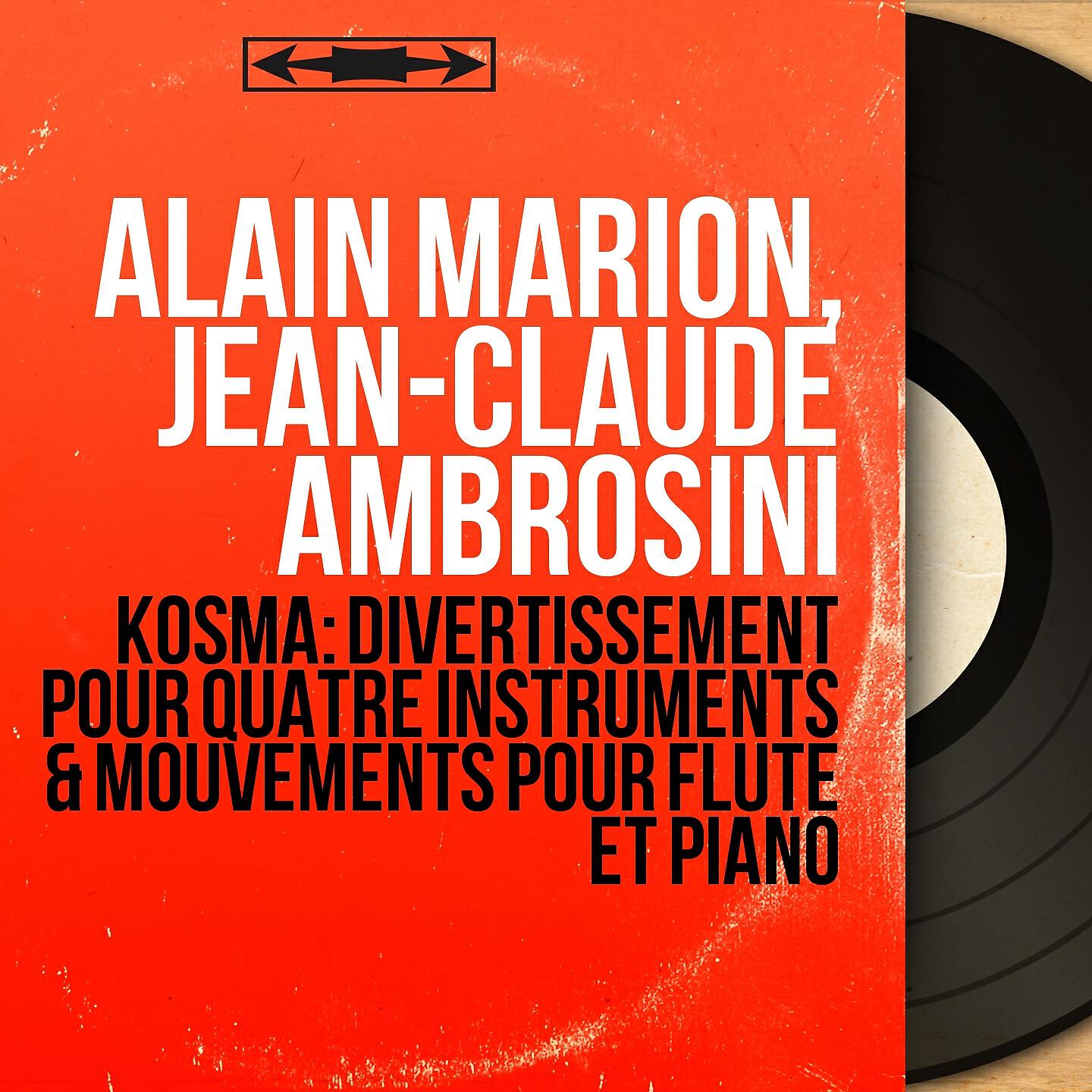Alain Marion - Divertissement pour quatre instruments: IV. Vivace