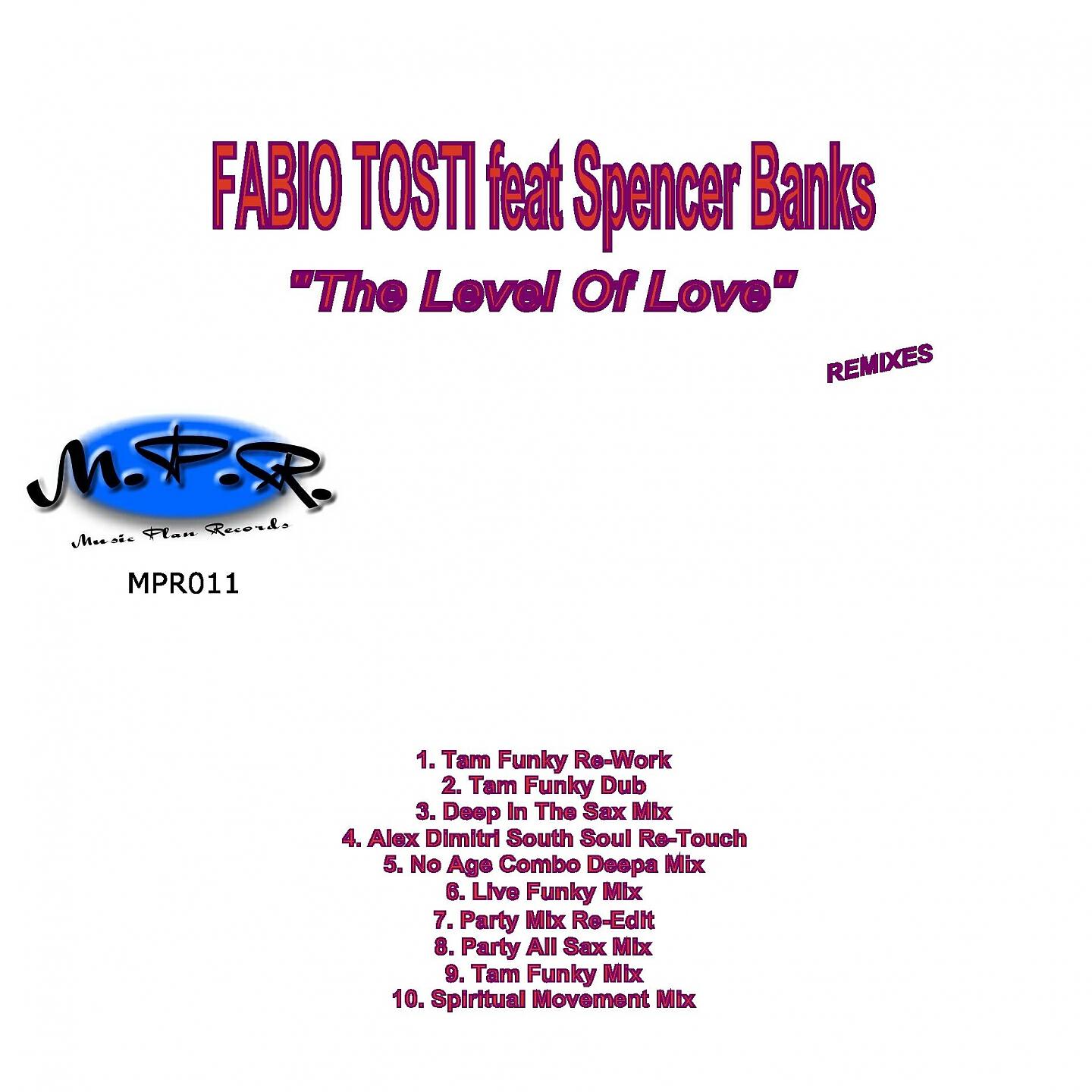 Spencer Banks - The Level of Love (Party All Sax Mix)
