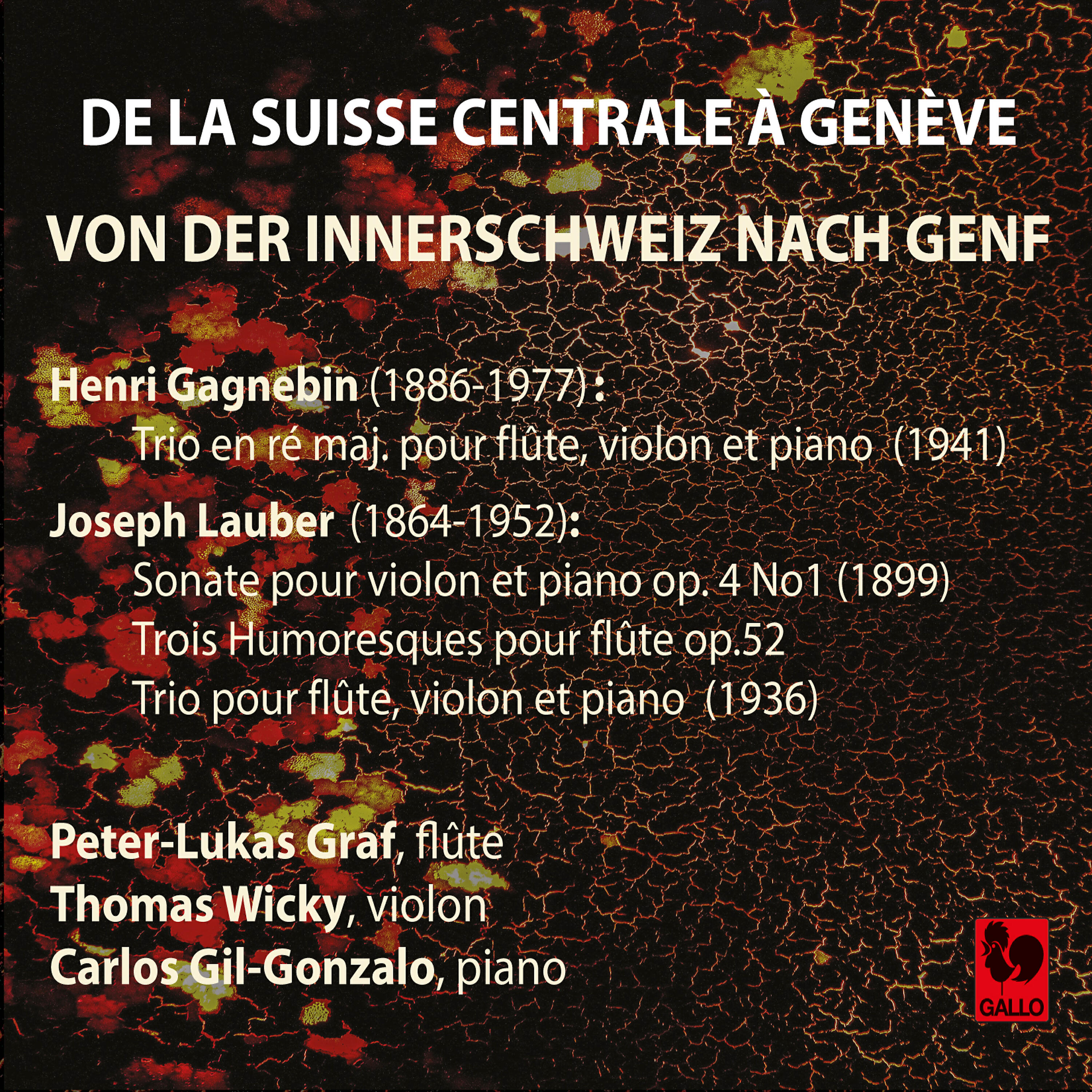 Peter-Lukas Graf - Trio for Flute, Violin & Piano: I. Allegro moderato