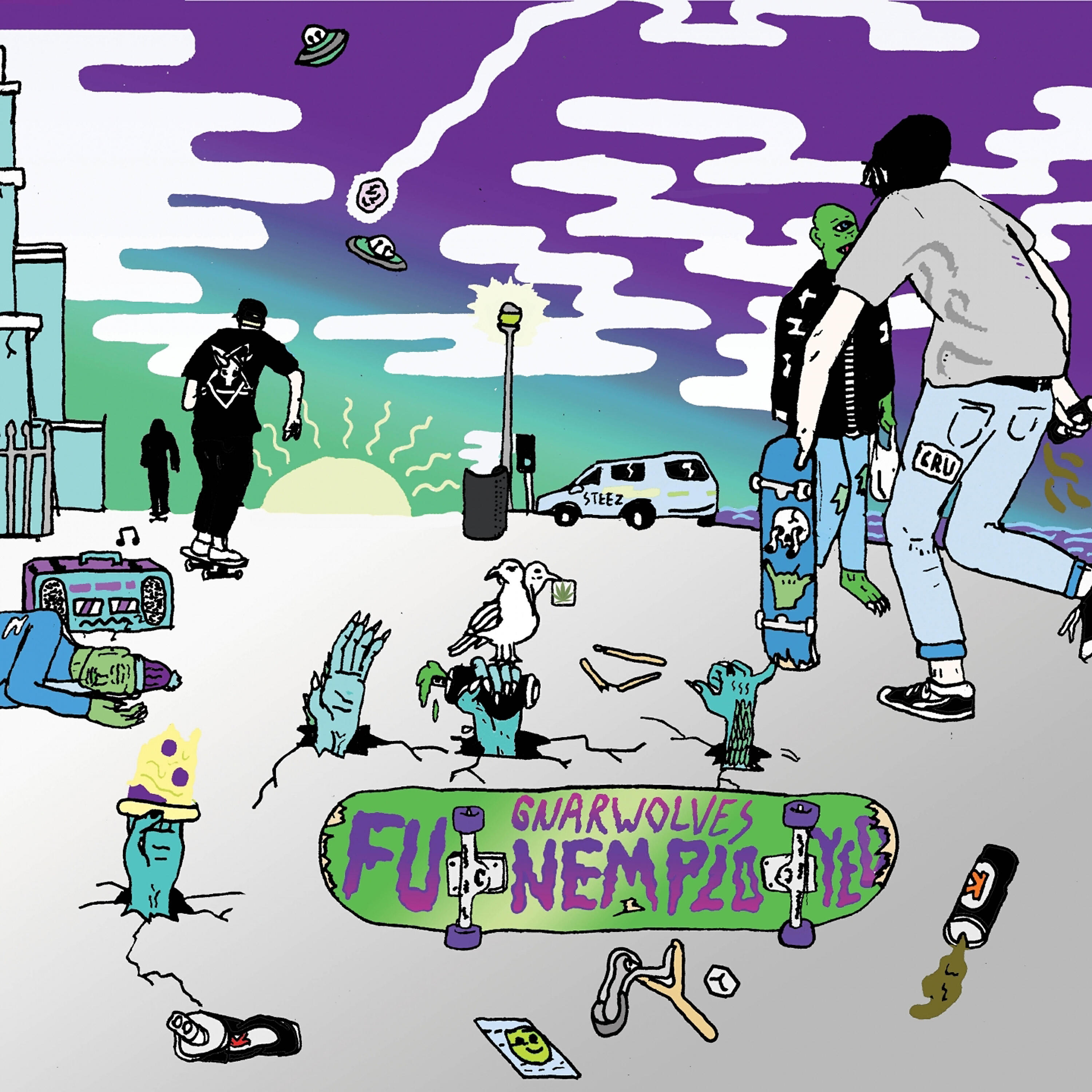 Gnarwolves - Tongue Surfer