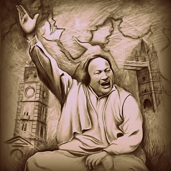 Nusrat Fateh Ali Khan - Ankh Uthi Mohabbat Ne khan songs