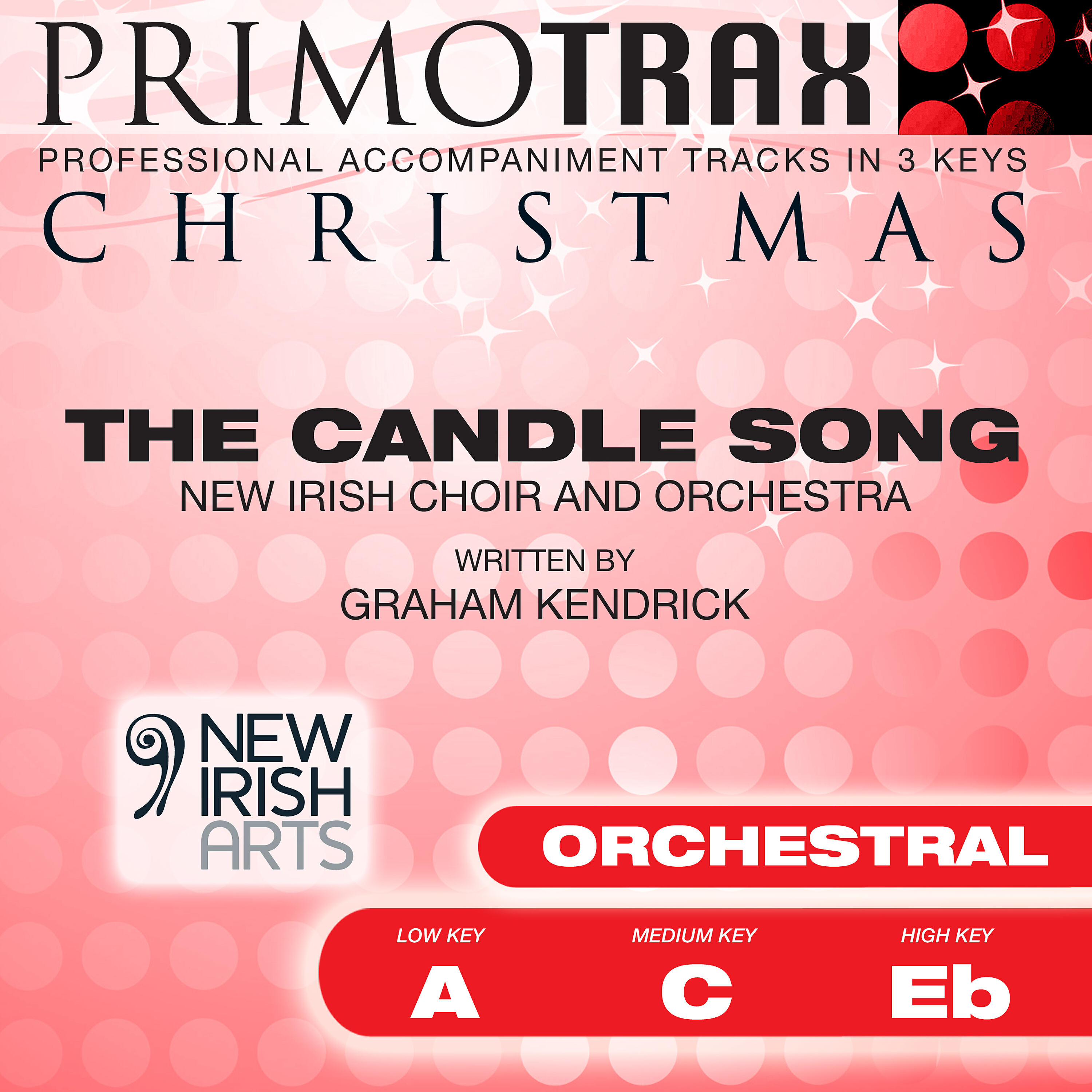 New Irish Choir - The Candle Song (Low Key - A - Orchestral Performance Backing Track)