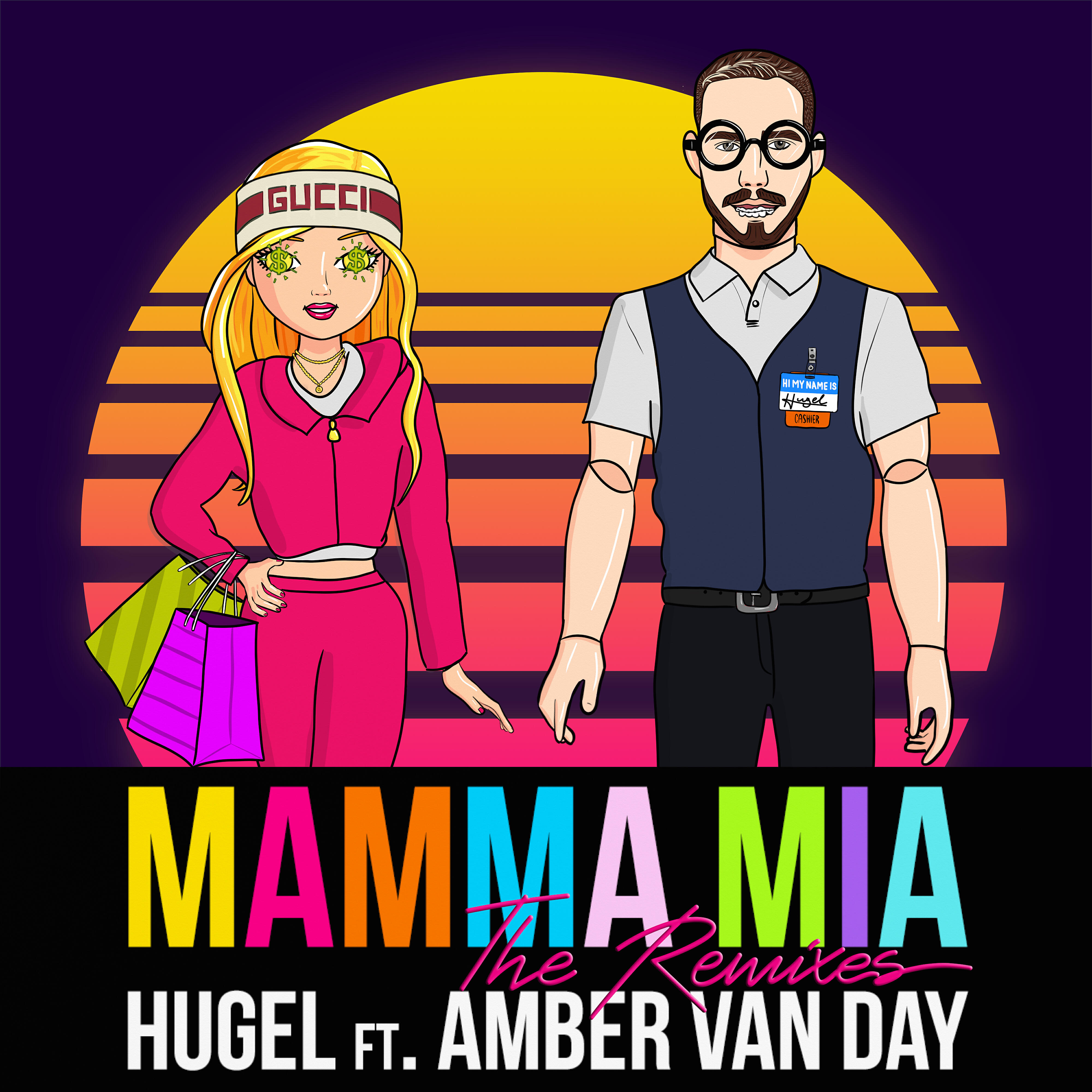 HUGEL - Mamma Mia (feat. Amber Van Day) [David Puentez Remix]