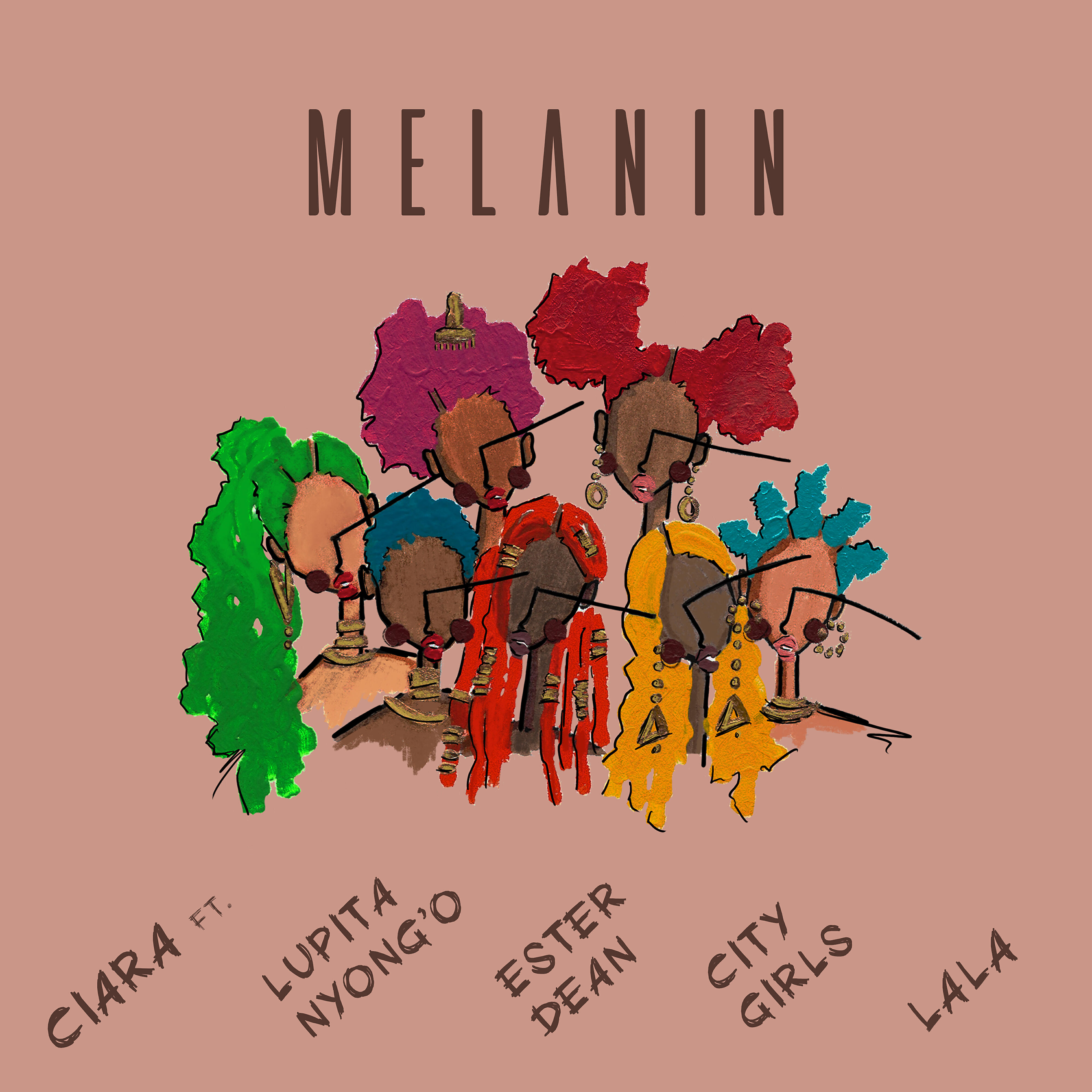 Ciara - Melanin (feat. Lupita Nyong'o, Ester Dean, City Girls, & LA LA)